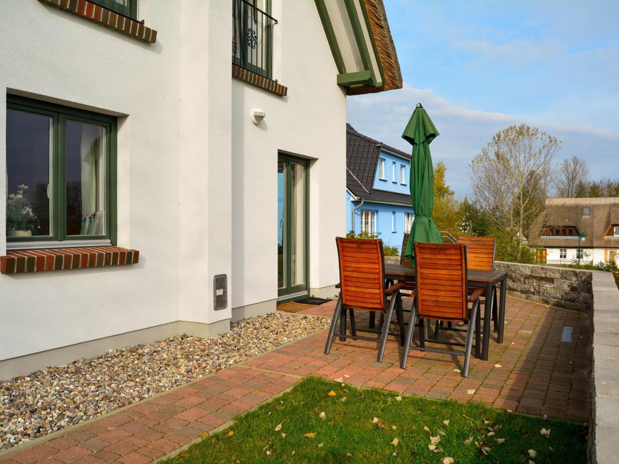 Reetdachhaus Im Fischerdorf Freest Exteriör bild