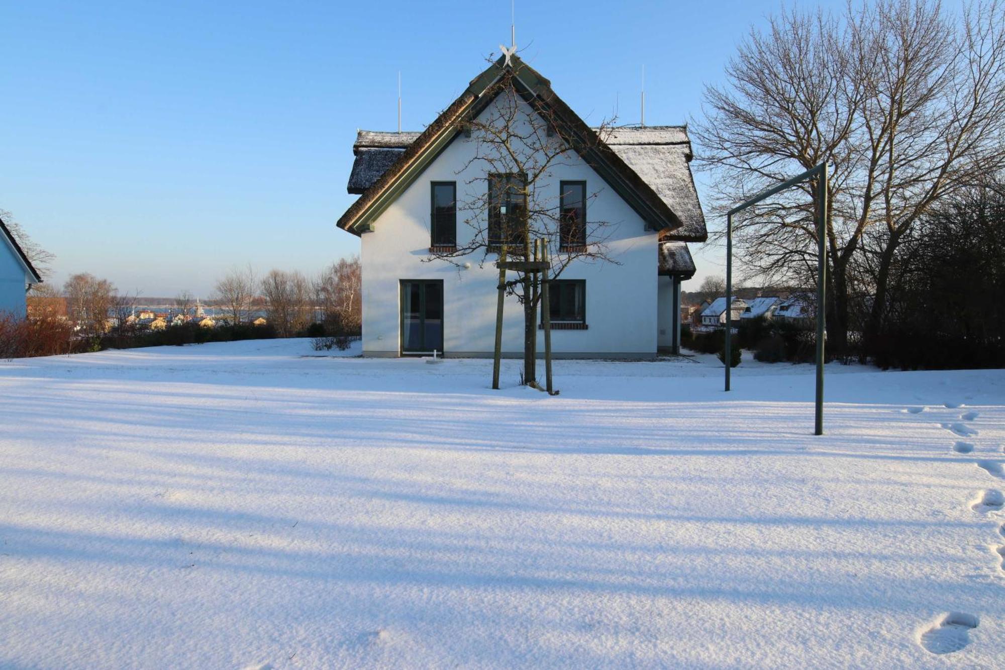 Reetdachhaus Im Fischerdorf Freest Exteriör bild